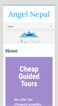 Mobile Screenshot of angelnepal.com